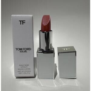Tom Ford Soleil Sunlit Rose Lip Balm Large Size .1 oz 3g Blush Lipstick Rosy NIB